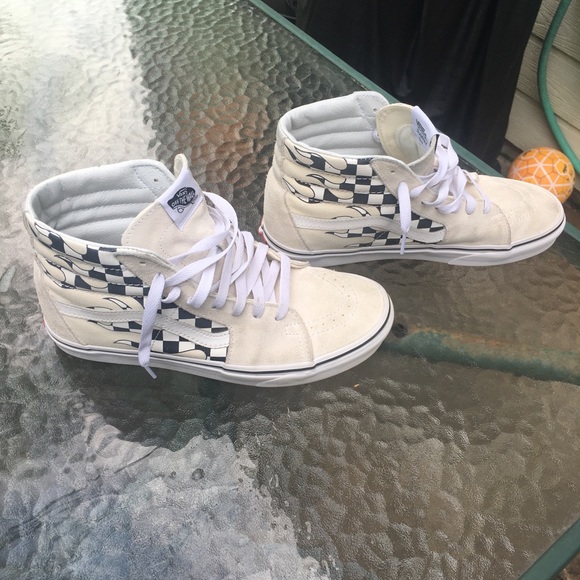 vans ward hi checkerboard